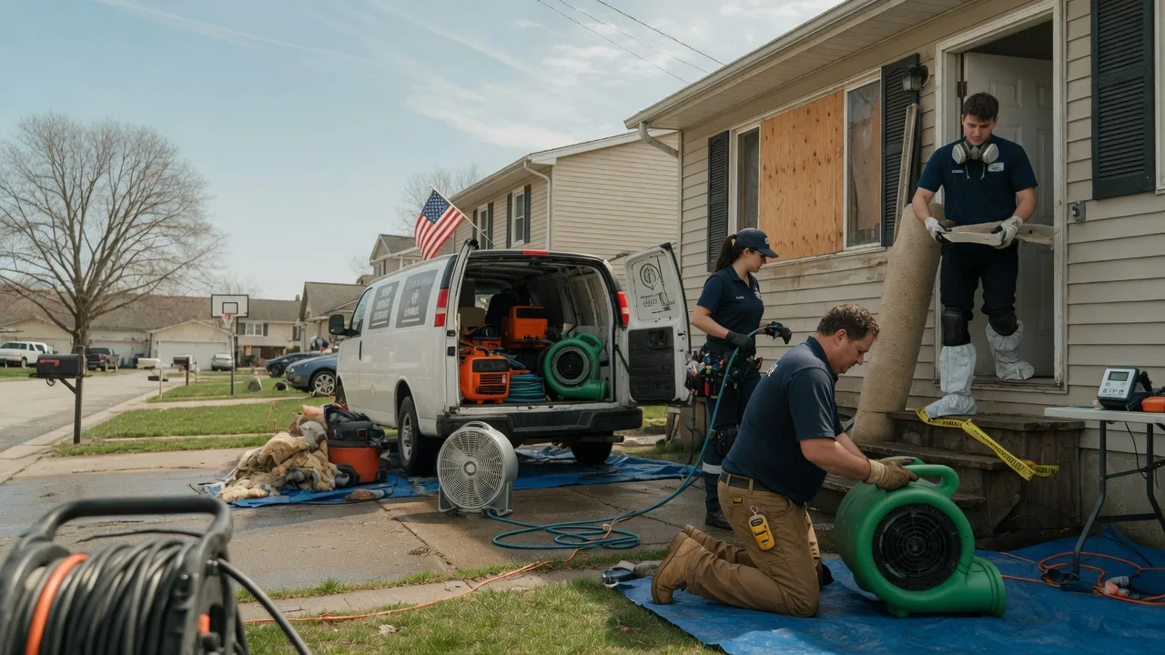 Water Damage Restoration in Kiahsville, WV near me
